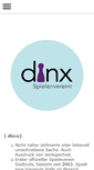 Mobile Screenshot of dinx.it